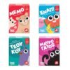 AS Games Παιχνίδια Με Κάρτες Kiddy Cards Μέμο - Σναπ! - ΤσούΚου - Μαύρος Γάτος Για 2+ Παίκτες