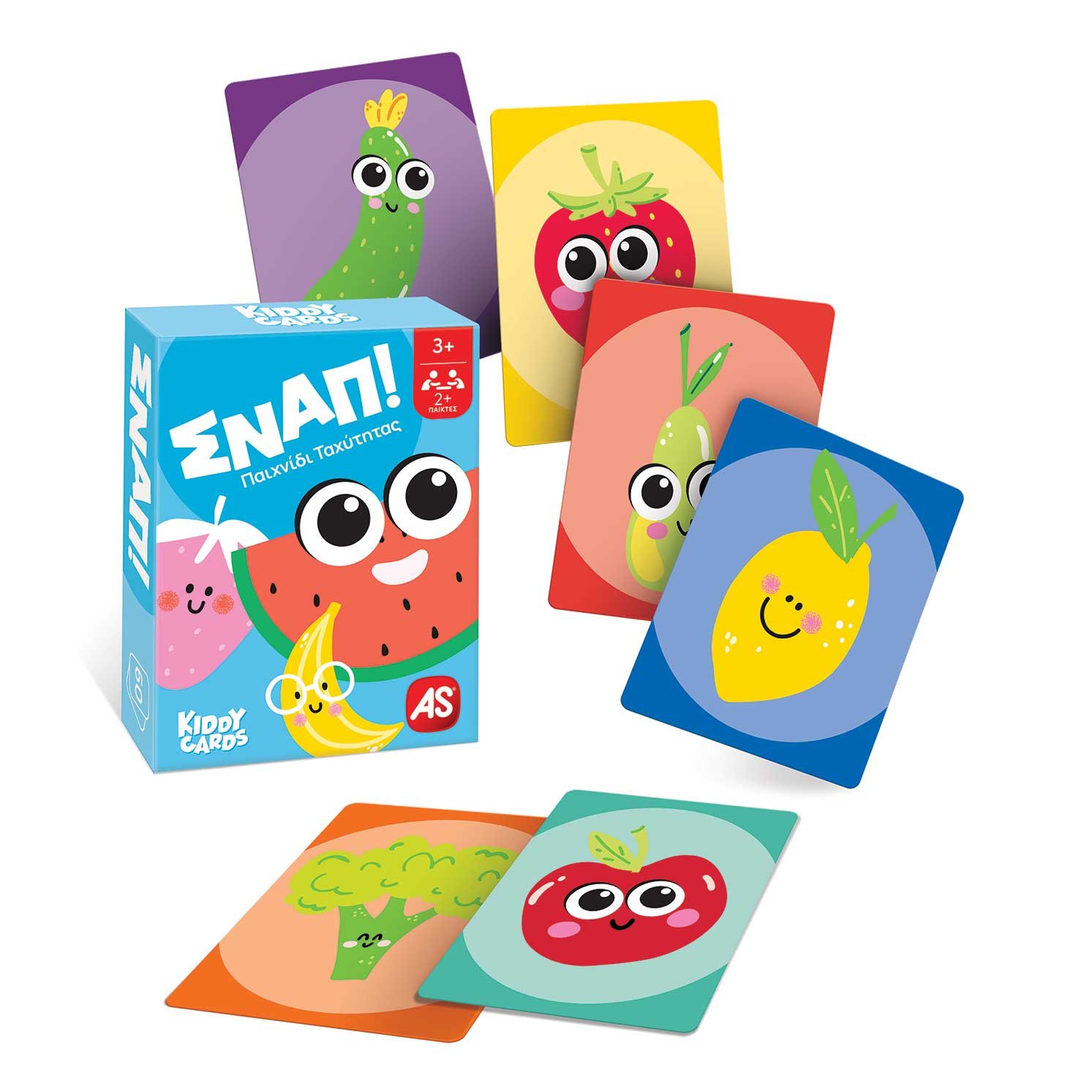 AS Games Παιχνίδια Με Κάρτες Kiddy Cards Μέμο - Σναπ! - ΤσούΚου - Μαύρος Γάτος Για 2+ Παίκτες - Image 3