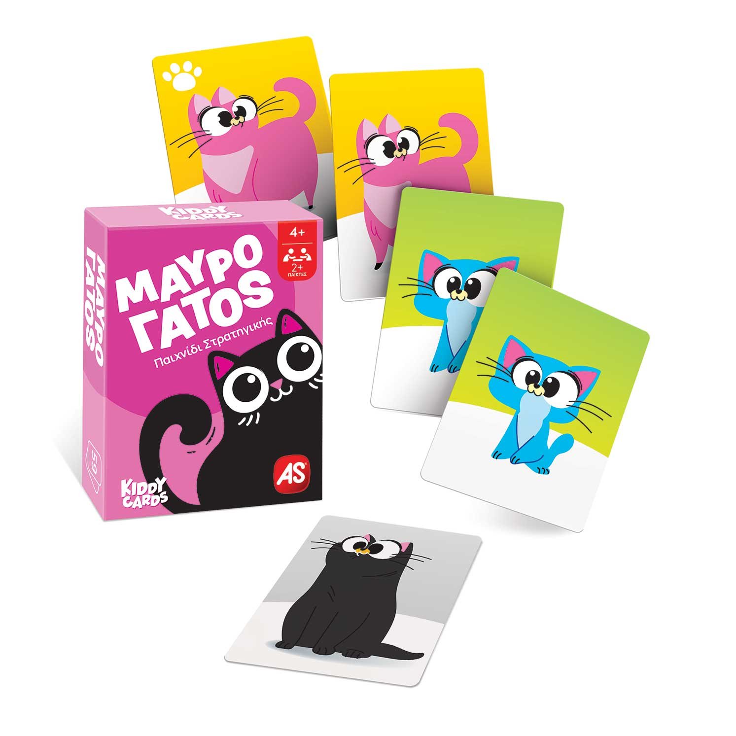AS Games Παιχνίδια Με Κάρτες Kiddy Cards Μέμο - Σναπ! - ΤσούΚου - Μαύρος Γάτος Για 2+ Παίκτες - Image 5