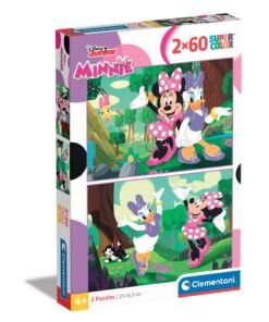 Clementoni Παιδικό Παζλ Super Color Disney Minnie 2x60 τμχ