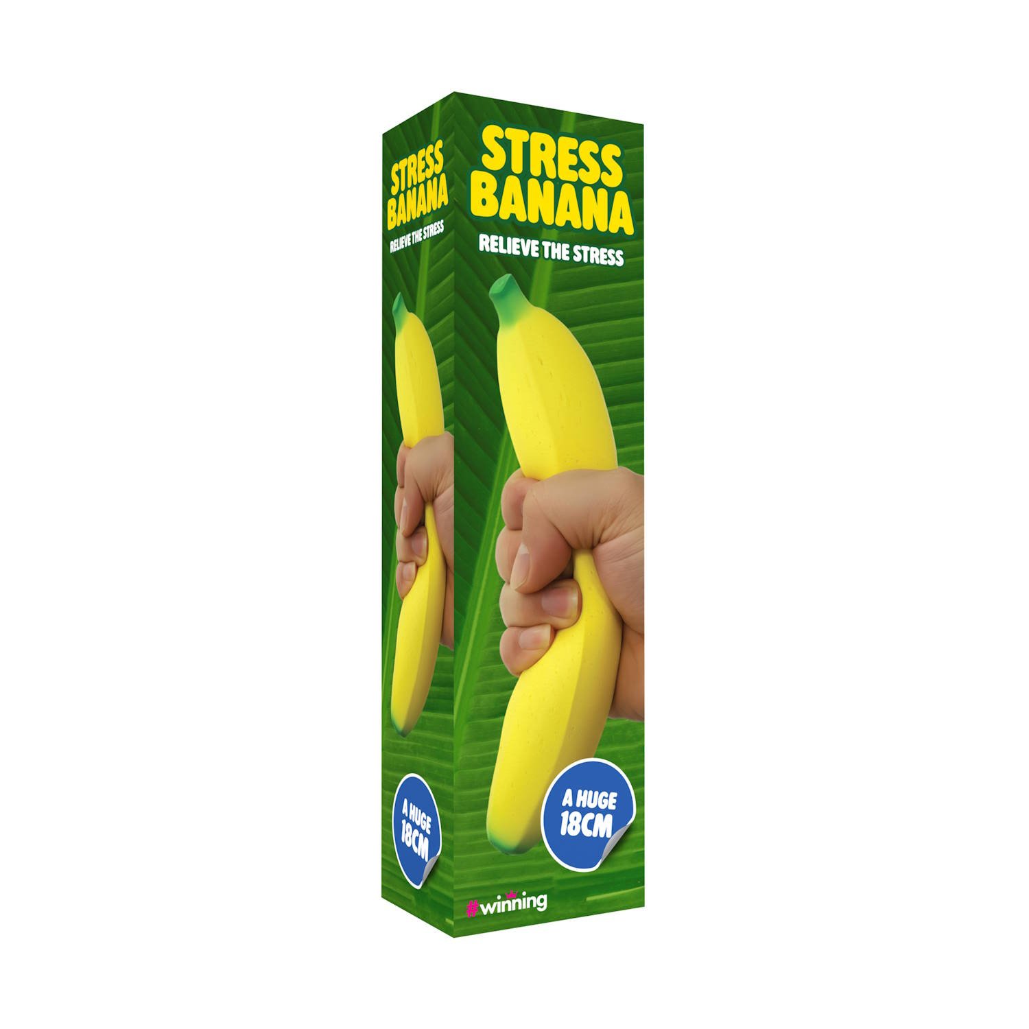 The Source - Stress Banana Διασκεδαστική Αντιστρές Μπανάνα (Squishy Toy)