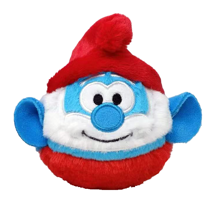 ΤΥ Χνουδωτό Μπαλάκι Beanie Bouncers Smurfs Παπα-Στρουμφ