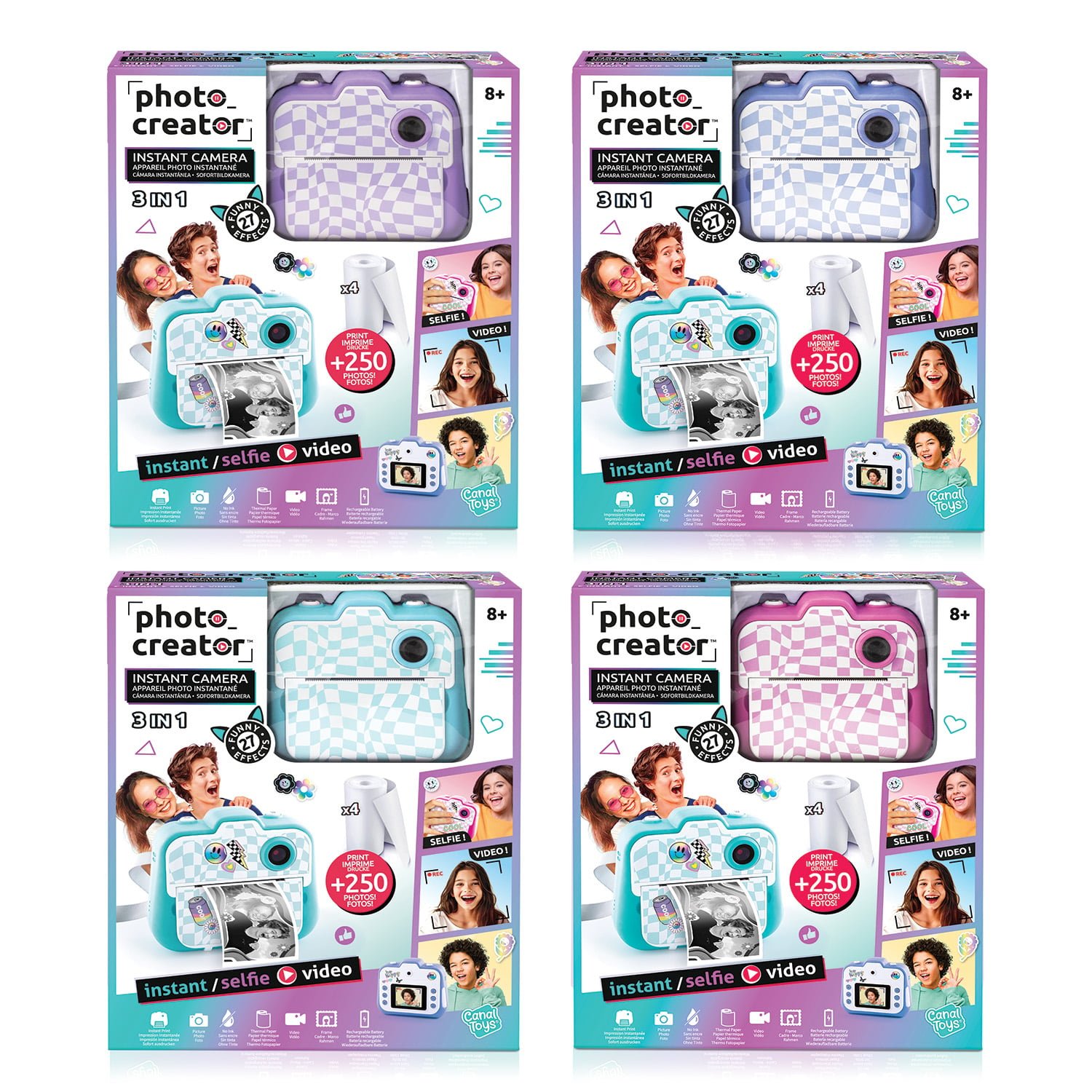 Photo Creator Φωτογραφική Μηχανή Instant Camera Για 8+ Χρονών