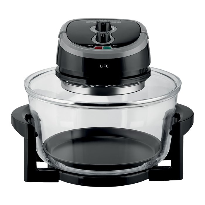 Φουρνάκι ρομπότ 12L με λάμπα αλογόνου, 1400W - LIFE ROBOTAKI - Image 2