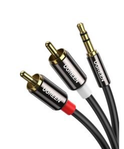 Καλώδιο Ήχου 3.5mm σε 2xRCA M/M UGREEN AV116 10548 2m Μαύρο