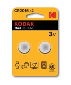 Μπαταρίες Λιθίου Kodak CR2016 (2τμχ)