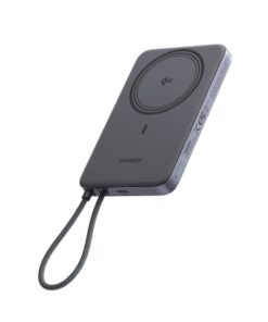 Power Bank 10000mAh 30W Qi2 UGREEN PB570 75982B με Ασύρματη Φόρτιση Magnetic και καλώδιο USB-C Μαύρο