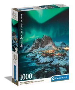 Clementoni Παζλ High Quality Collection Νησιά Lofoten 1000 τμχ - Compact Box
