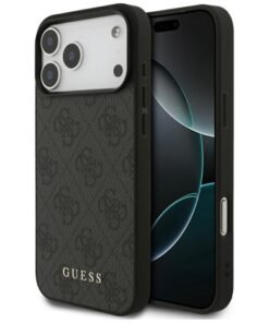 Guess 4G Classic Case for iPhone 18 Pro Max / 17 Pro Max – Black – Θήκη Προστασίας για iPhone 18 Pro Max / 17 Pro Max σε Μαύρο Χρώμα