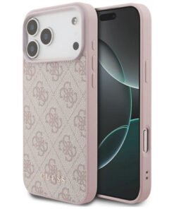 Guess 4G Classic Case for iPhone 18 Pro / 17 Pro – Pink – Θήκη Προστασίας για iPhone 18 Pro / 17 Pro σε Ροζ Χρώμα