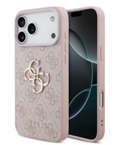 Guess 4G Big Logo Case for iPhone 18 Pro / 17 Pro – Pink – Θήκη Προστασίας για iPhone 18 Pro / 17 Pro σε Ροζ Χρώμα