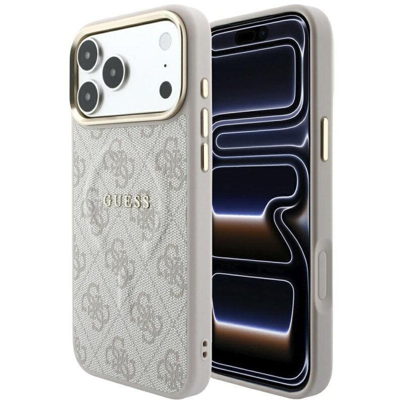 Guess Embossed 4G Classic MagSafe Case for iPhone 18 Pro Max / 17 Pro Max – Pink – Θήκη Προστασίας για iPhone 18 Pro Max / 17 Pro Max σε Ροζ Χρώμα