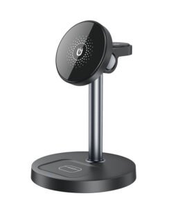 Charging station για κινητό, smartwatch και ακουστικά σε μαύρο χρώμα - XO CX038 BLACK COLOR