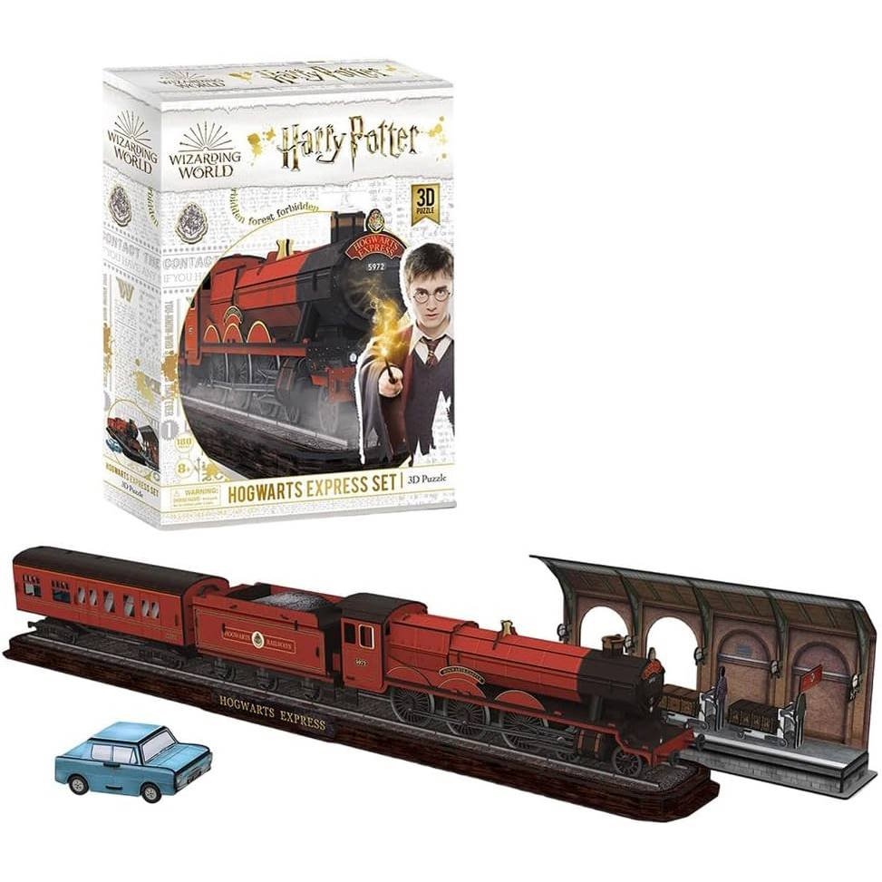 University Games - 3D Παζλ Harry Potter: Εξπρές του Χόγκουαρτς (Hogwarts Express Set)