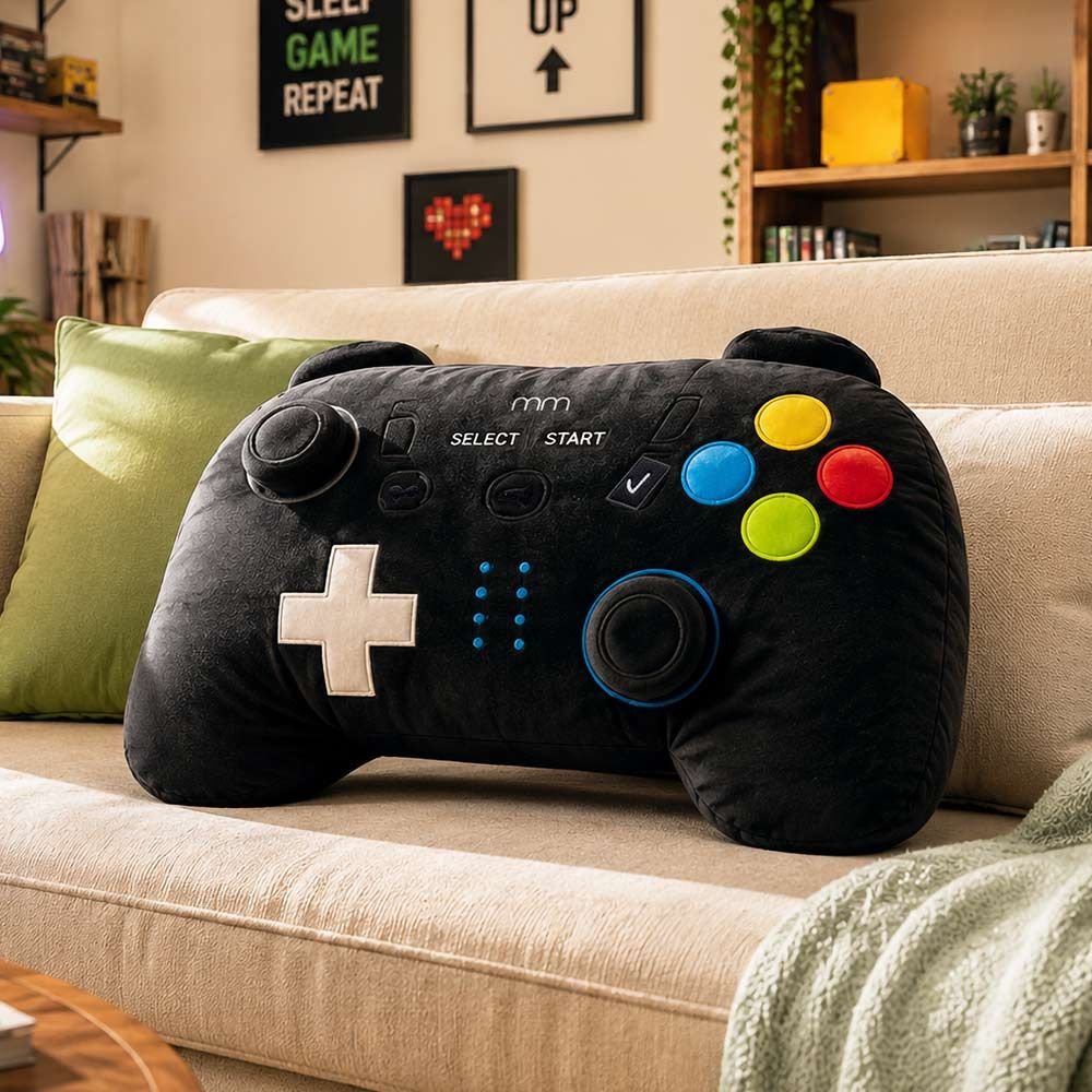 mikamax Game Controller Pillow – Λούτρινο Μαξιλάρι Χειριστήριο XL 63 cm