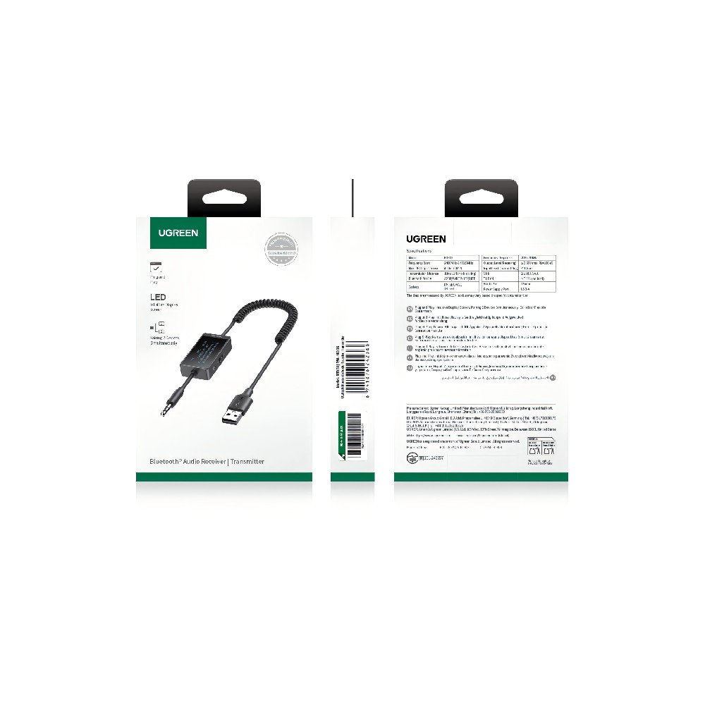 Audio Transmitter/Receiver BT 5.4 UGREEN BT303 45236 - Image 2
