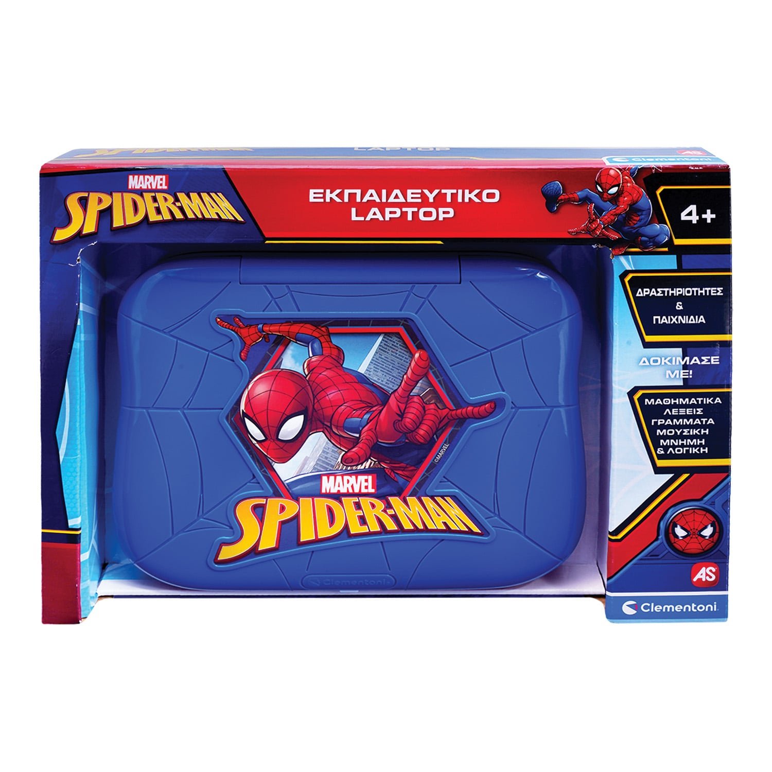 Clementoni Εκπαιδευτικό Laptop Marvel Spiderman Για 4+ Χρονών