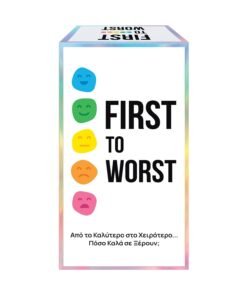 AS Games Επιτραπέζιο First To Worst Για 8+ Ετών και 2+ Παίκτες