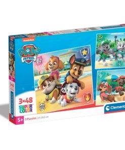 Clementoni Παιδικό Παζλ Super Color Nickelodeon Paw Patrol 3x48 τμχ