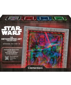 Clementoni Παζλ Star Wars Metamorphic Art με Φωτιζόμενο Εφέ & Κορνίζα – Επεισόδια VII–VIII–IX (520 τμχ)