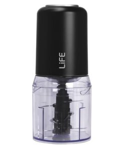 Multi Mixer 400W, με δοχείο μίξης 500ml και 6 λεπίδες κοπής - LiFE 6 KNIVES Flat Black Series