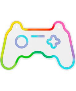 Forever Light FLRNE04 – Φωτιστικό Neon LED RGB Gamepad με τηλεχειριστήριο