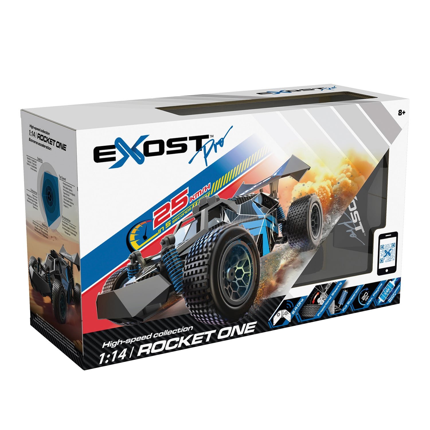 Exost Pro Rocket One Τηλεκατευθυνόμενο αυτοκίνητο Για 8+ Ετών - Image 2