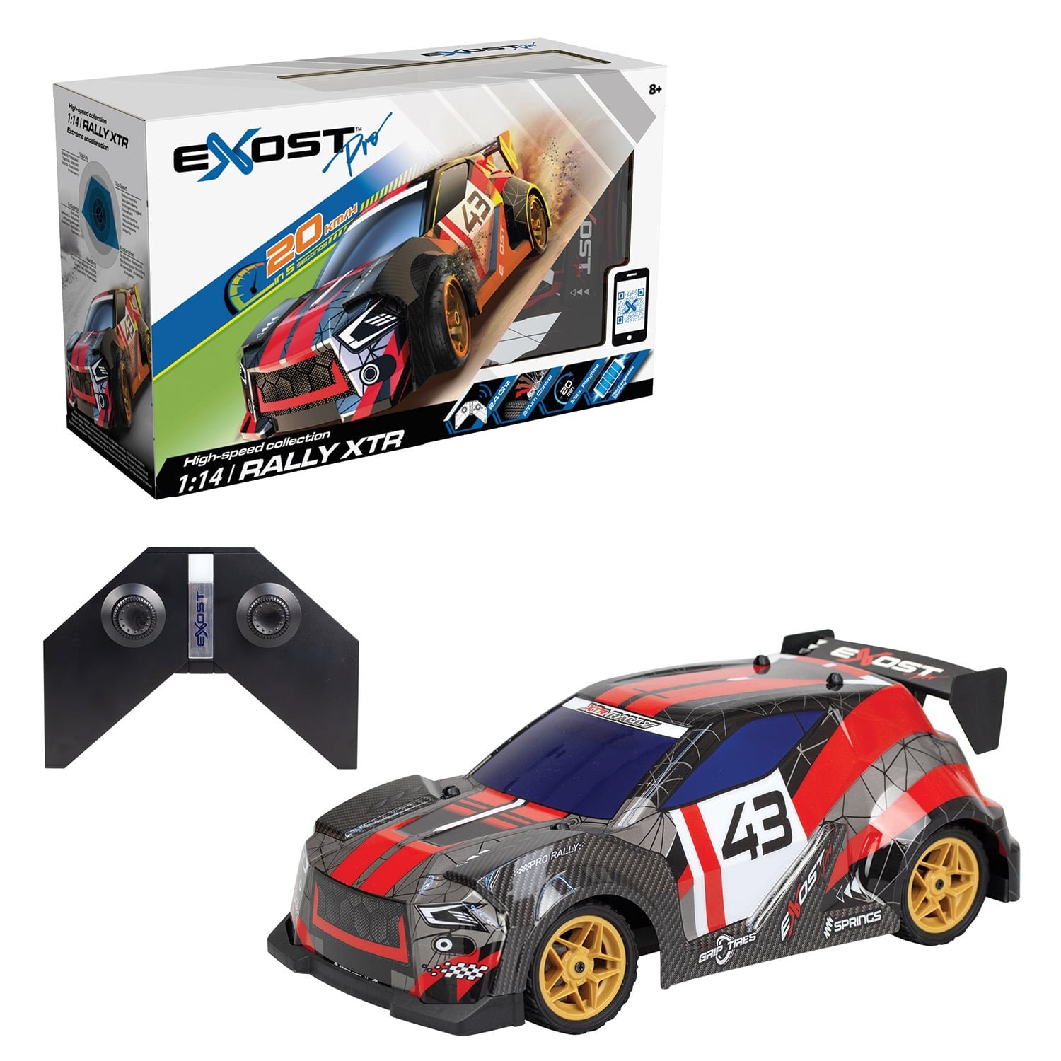 Exost Pro Rally XTR Τηλεκατευθυνόμενο αυτοκίνητο Για 8+ Ετών - Image 2
