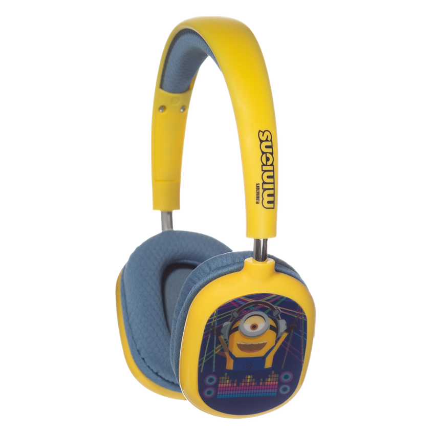 Lazerbuilt – Minions – Ακουστικά Bluetooth DISCO με lenticular σχέδιο